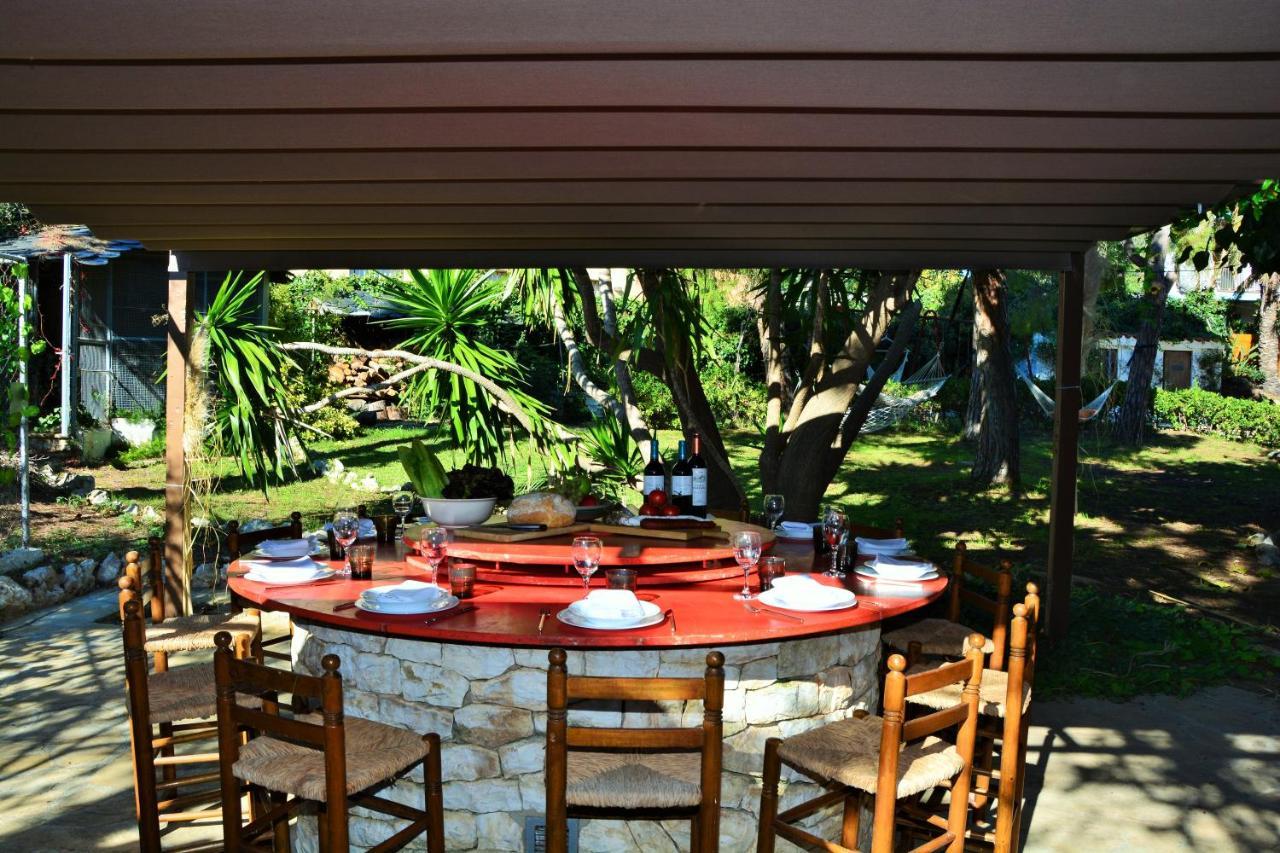 Villa Sitges El Ranch Amaizing Outdoor Areas Beaches At 5 Minutes Walk Sitges At 15 Min Drive Ac Pool Jacuzzi & Garden Xxl Calafell Buitenkant foto